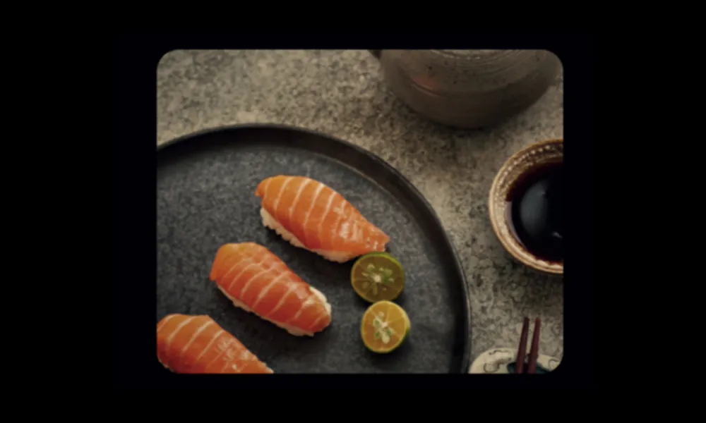 Premium fresh salmon nigiri with tender fish and seasoned sushi rice at Hungry Bowl Mongolian Grill, Sushi & KBBQ, a Asian Restaurant in Leominster